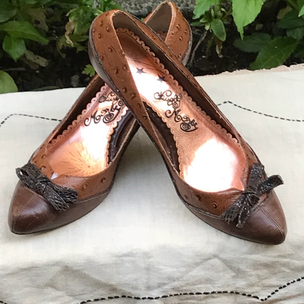 Naughty Monkey Kitten Heels